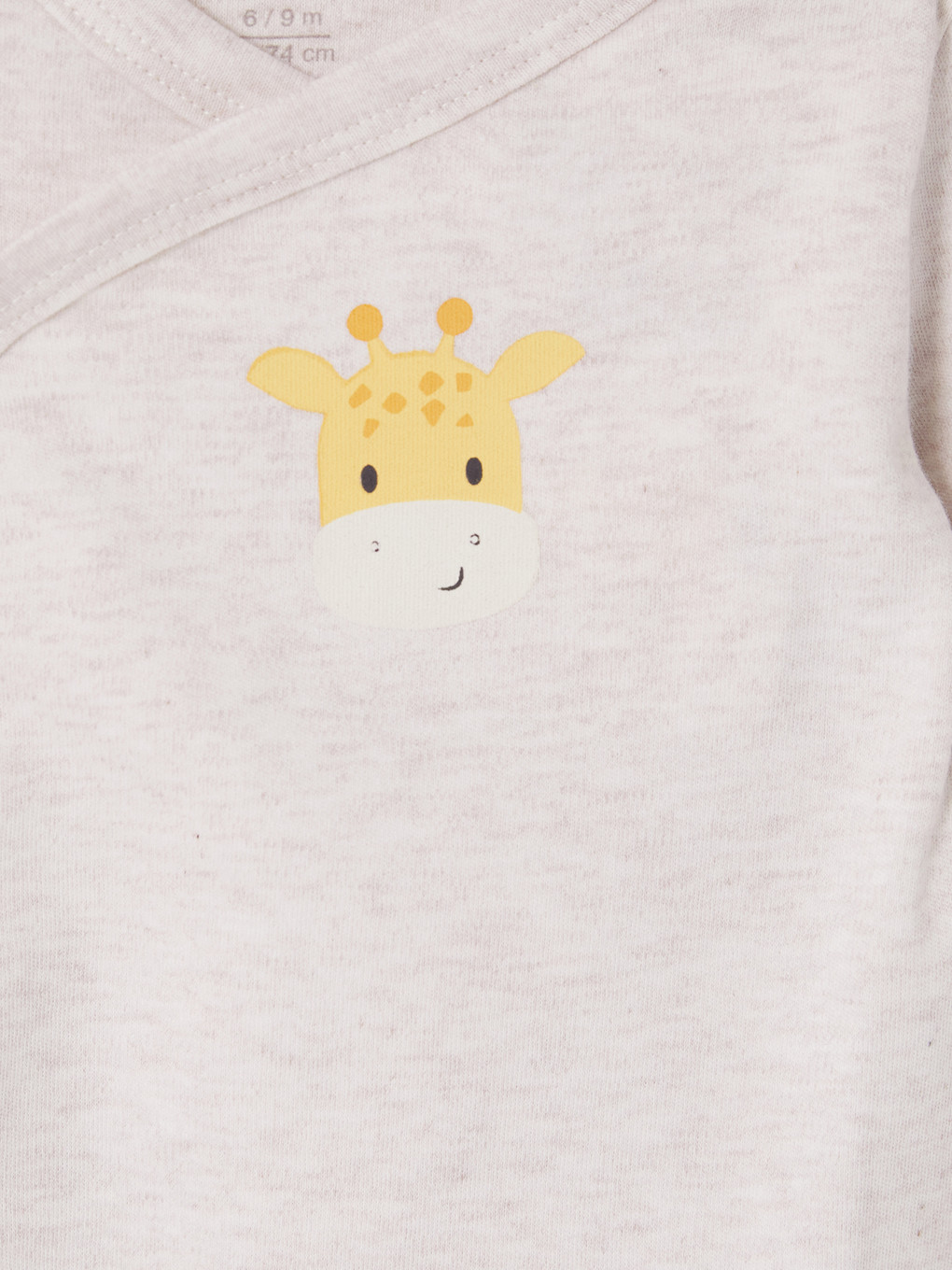 Baby Boy Ecru Bodysuit-5