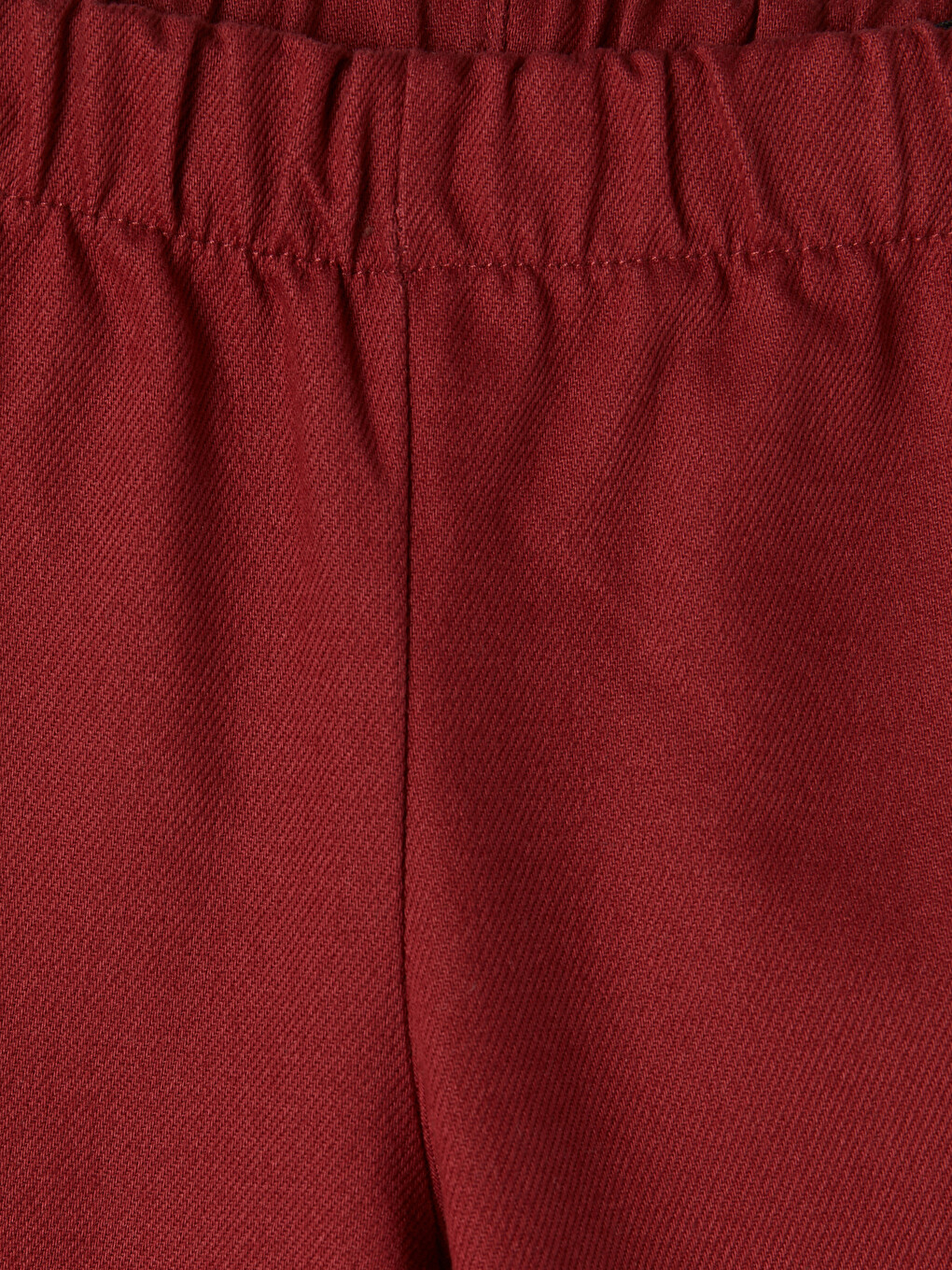 Kırmızı Regular Fit Kız Çocuk Pantolon-1