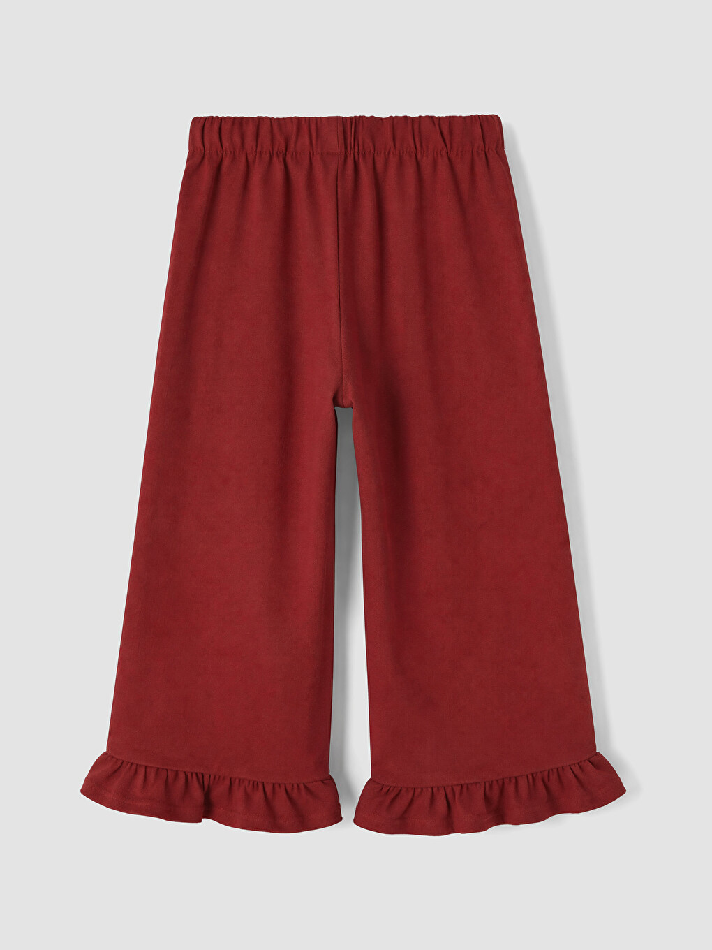 Kırmızı Regular Fit Kız Çocuk Pantolon-2