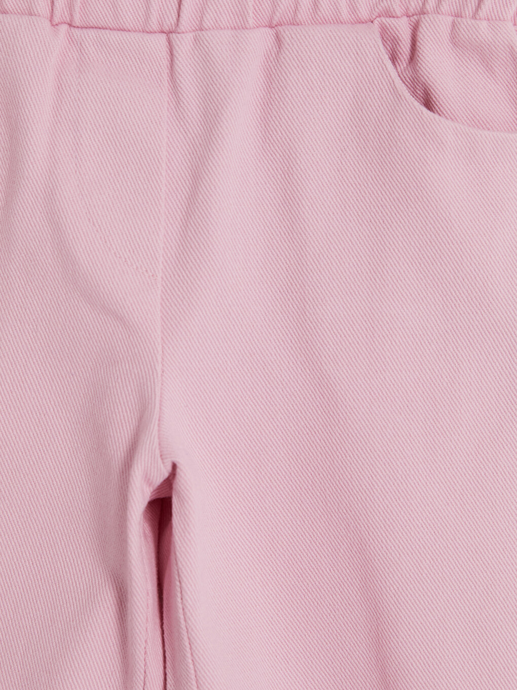Pembe Wideleg Kız Çocuk Pantolon-2