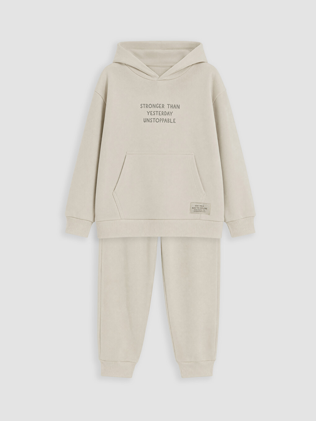Text Printed Boys' Set