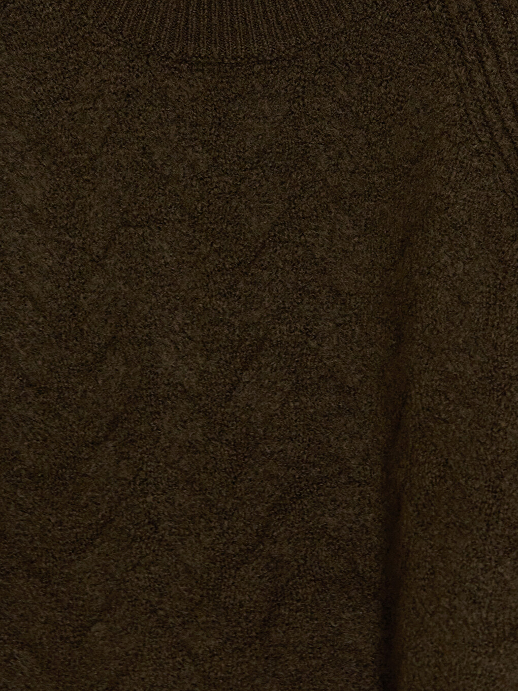 Crew Neck Patterned Women's Knitwear Sweater-5