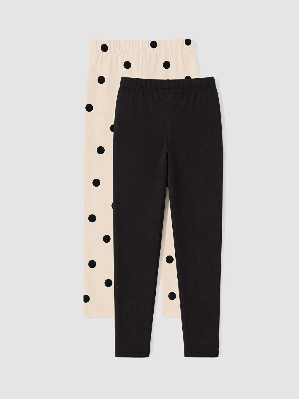 2er-pack Mädchen Leggings
