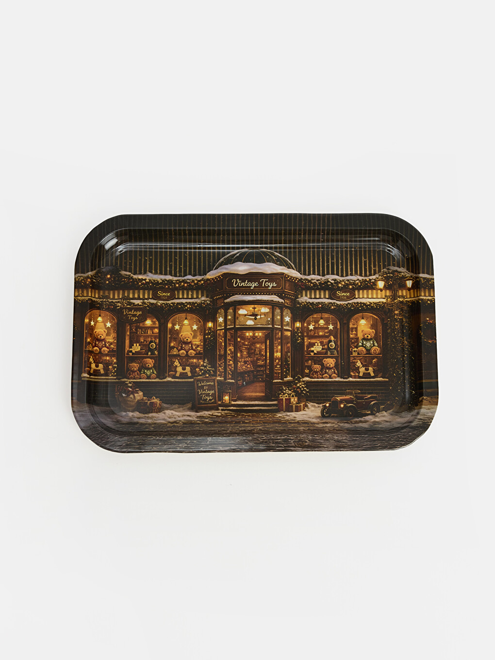 Winter Themed Printed Tray-1