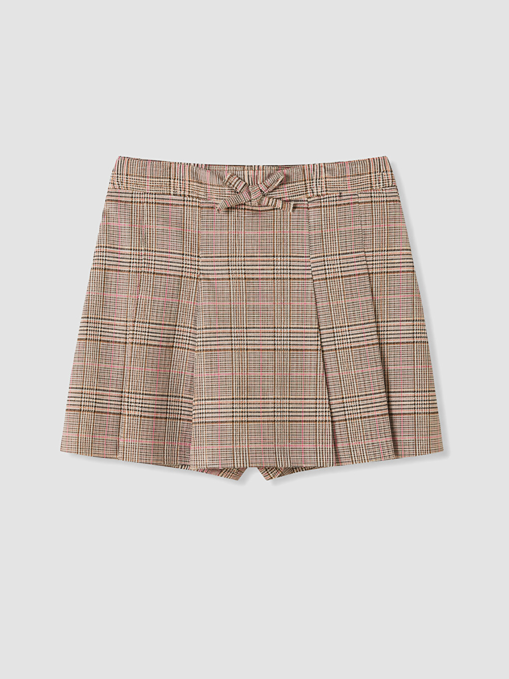 Skort Me Kuadrate Me Pala Për Vajza
