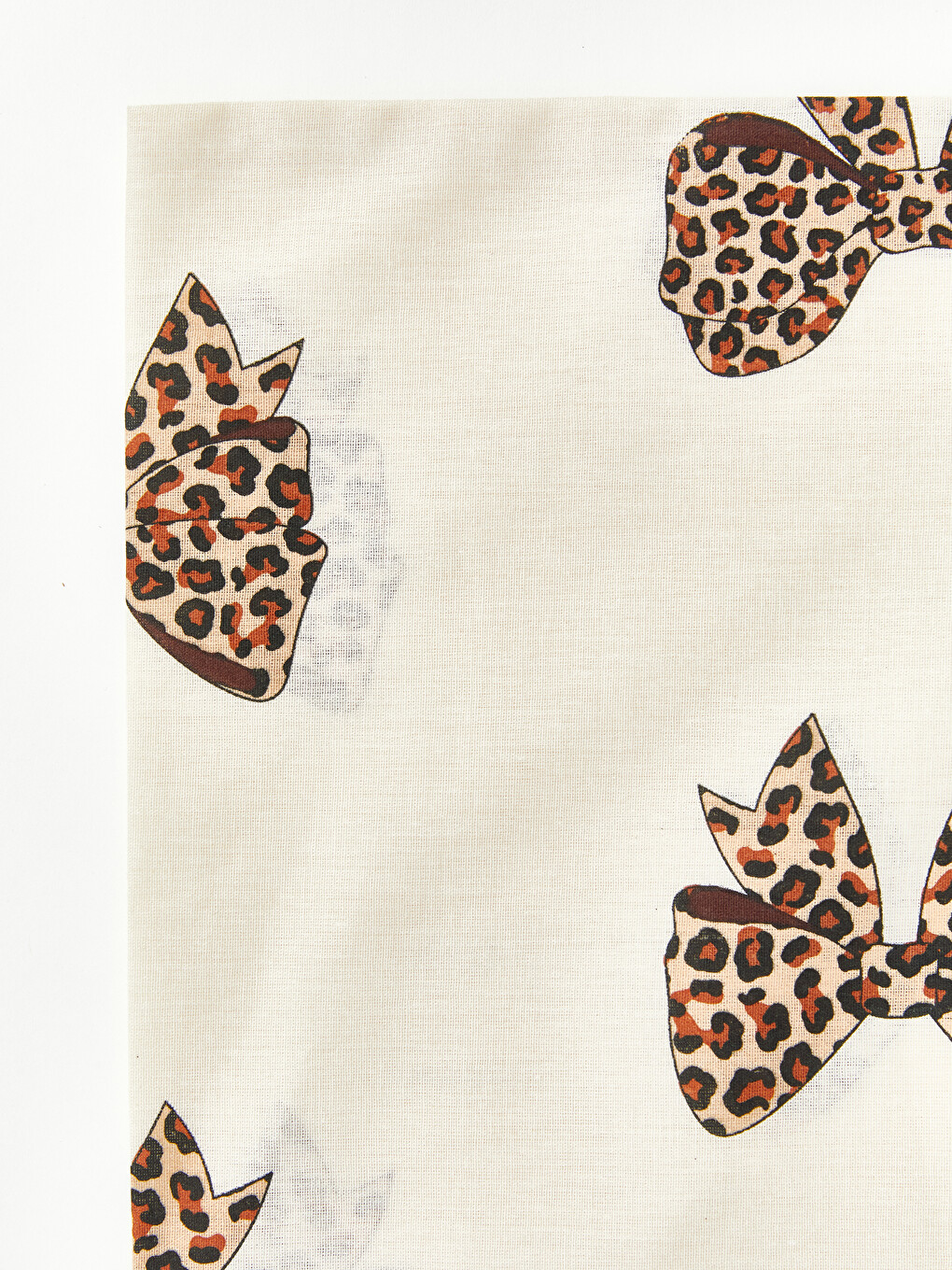 Bow Patterned Double Duvet Cover Set-3