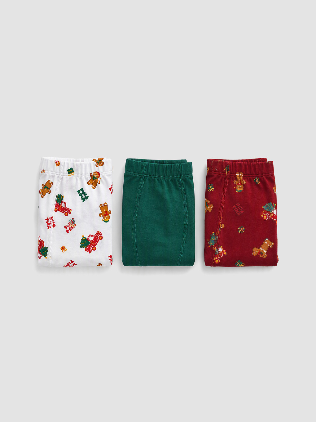 3'lü New Year Themed Boys' Boxer