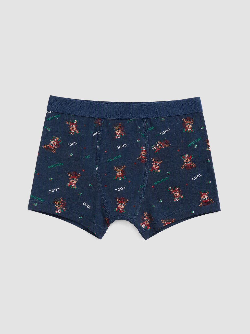 3'lü New Year Themed Boys' Boxer-2