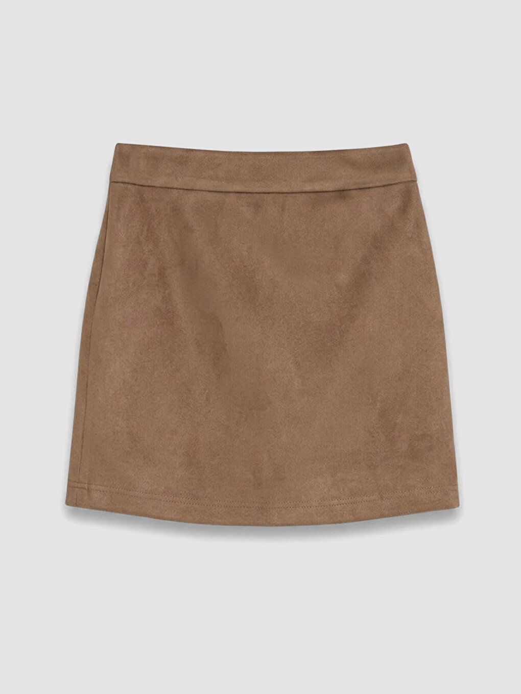 Girls' Suede Look A Cut Skirt