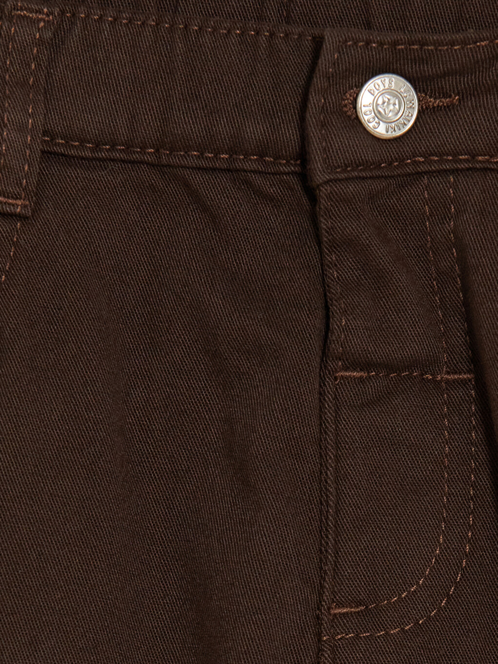 Loose Fit Boys' Gabardine Trousers-2