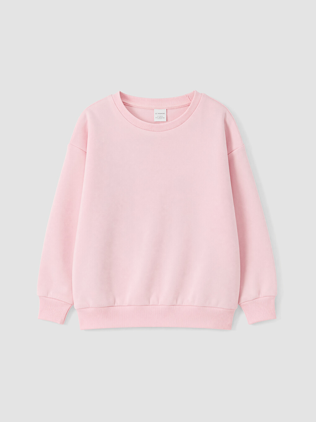 Lacivert Çiçek Baskılı Kız Çocuk Sweatshirt 2'li-4