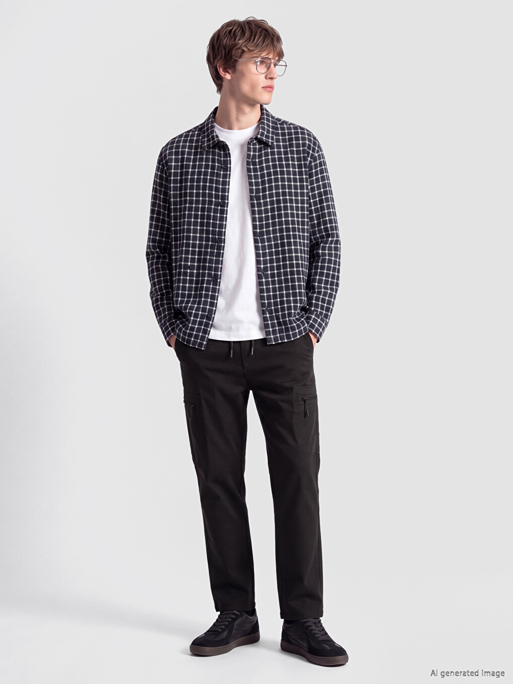 Man Anthracite Trousers