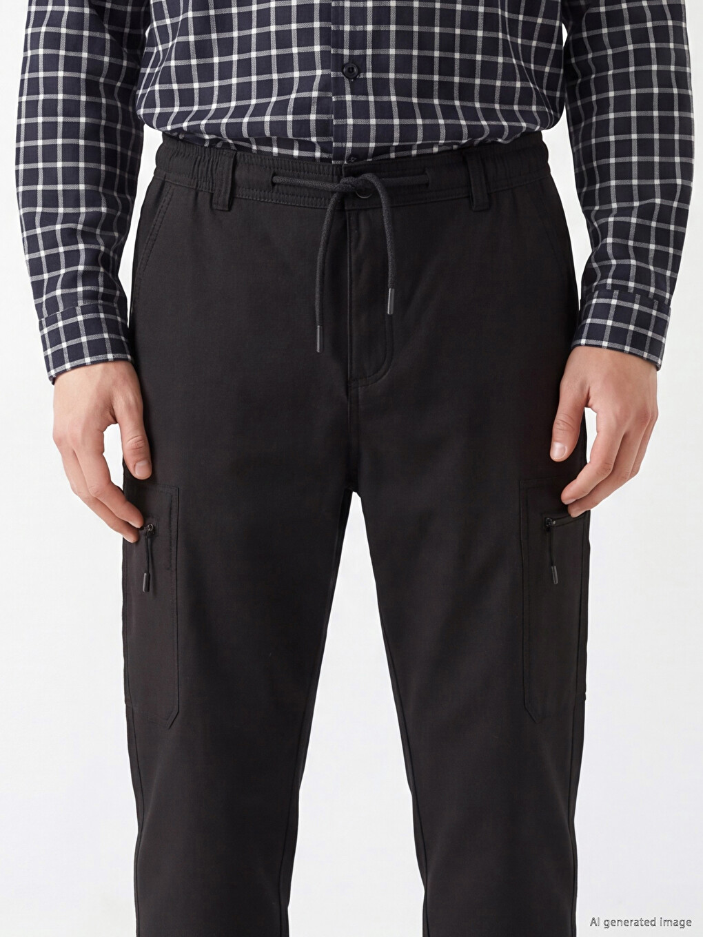 Man Anthracite Trousers-2