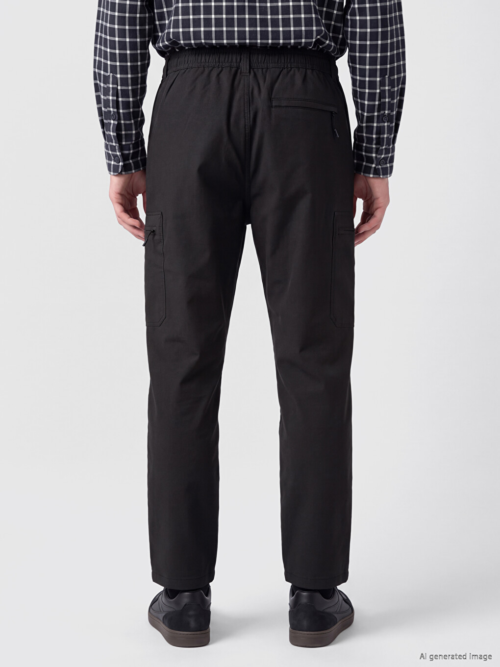 Man Anthracite Trousers-3