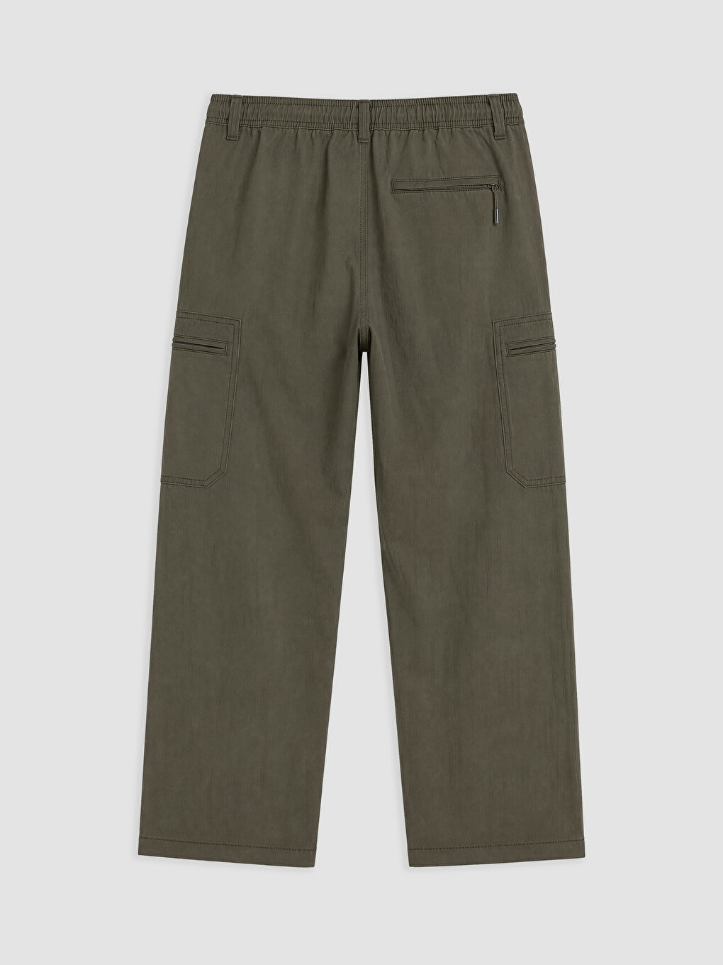 Standard Fit Cargo Pocketed Men's Trousers-5