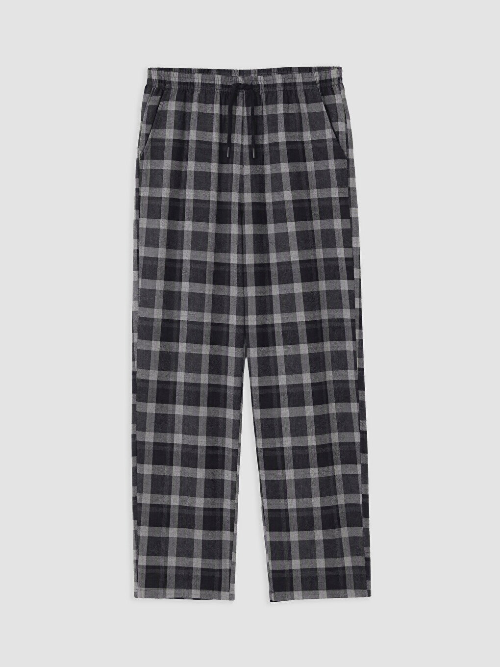 Regular Fit Plaid Men's Pyjamas Bottoms