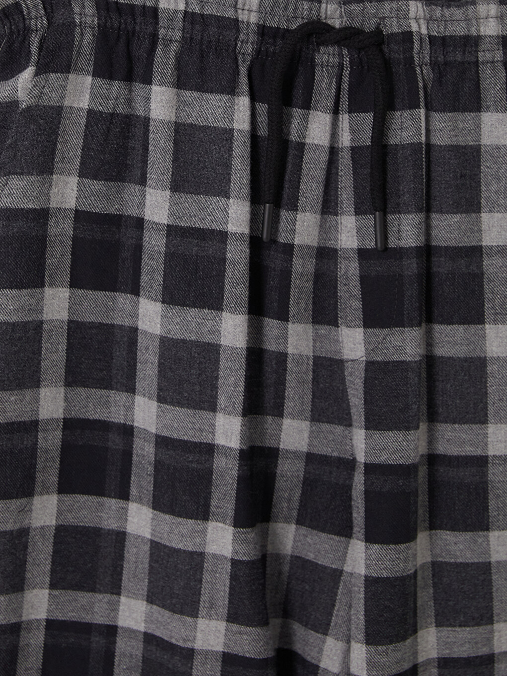 Regular Fit Plaid Men's Pyjamas Bottoms-2
