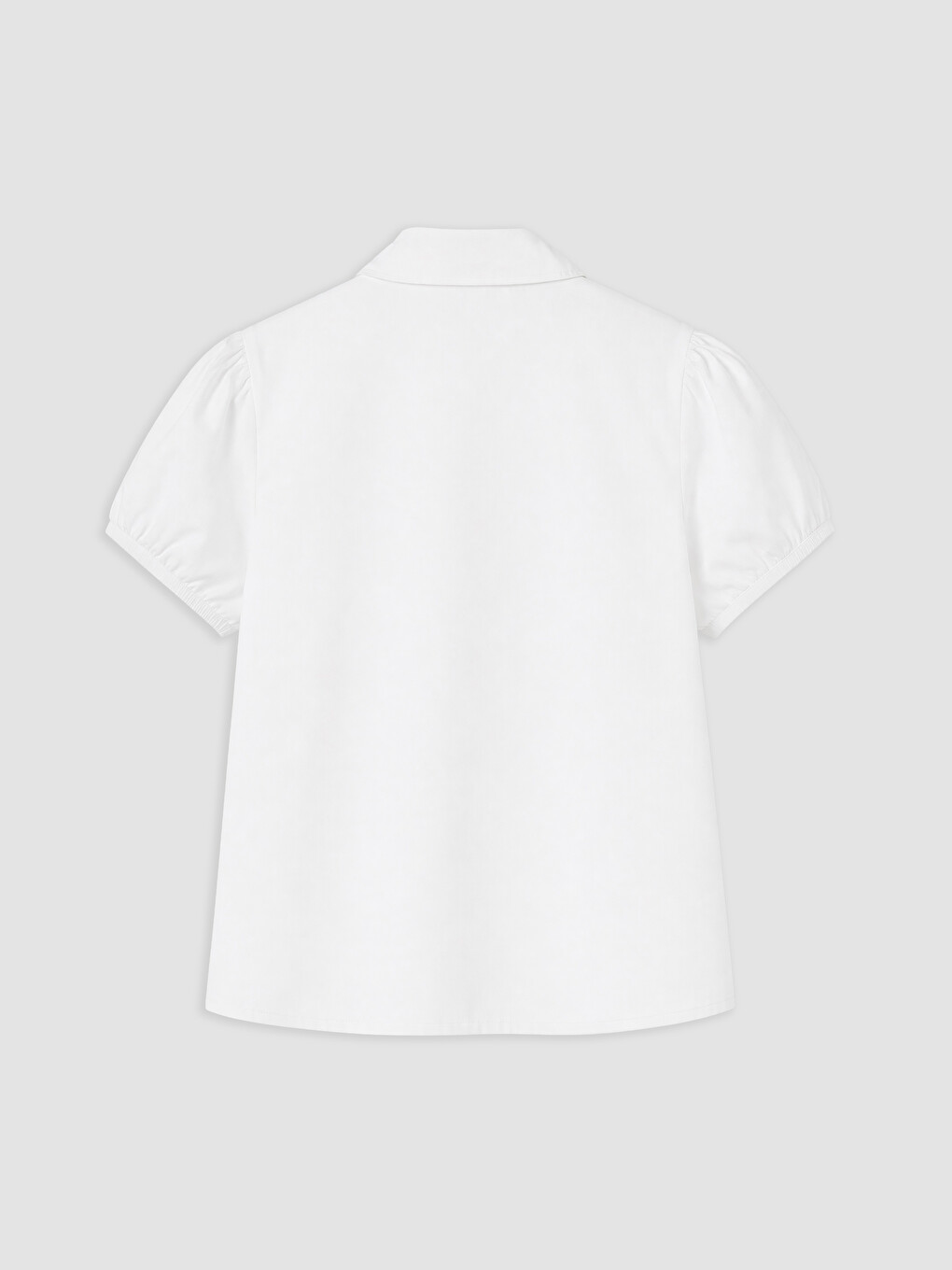 Peter Pan Collar Girls' Shirt-3
