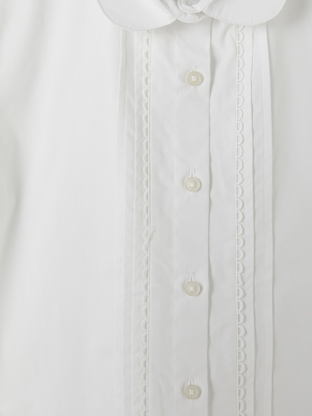 Peter Pan Collar Girls' Shirt-5