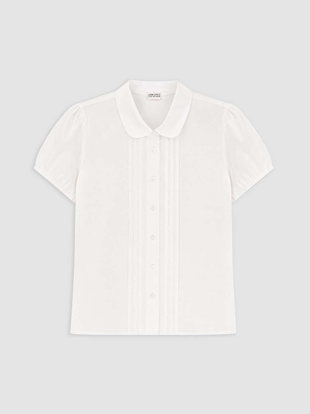 Peter Pan Collar Girls' Shirt