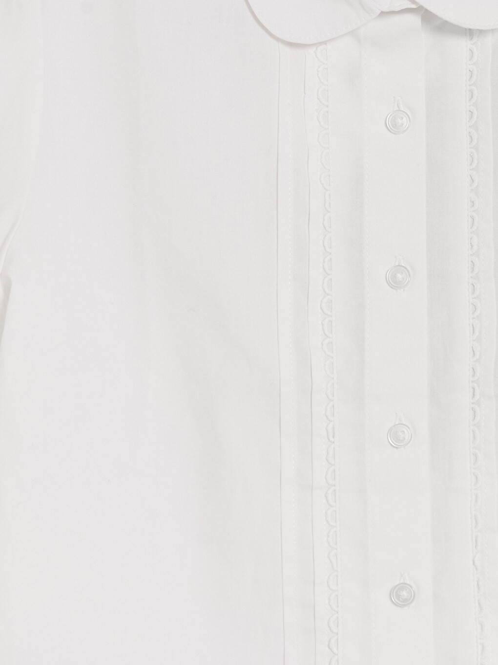 Peter Pan Collar Girls' Shirt-4