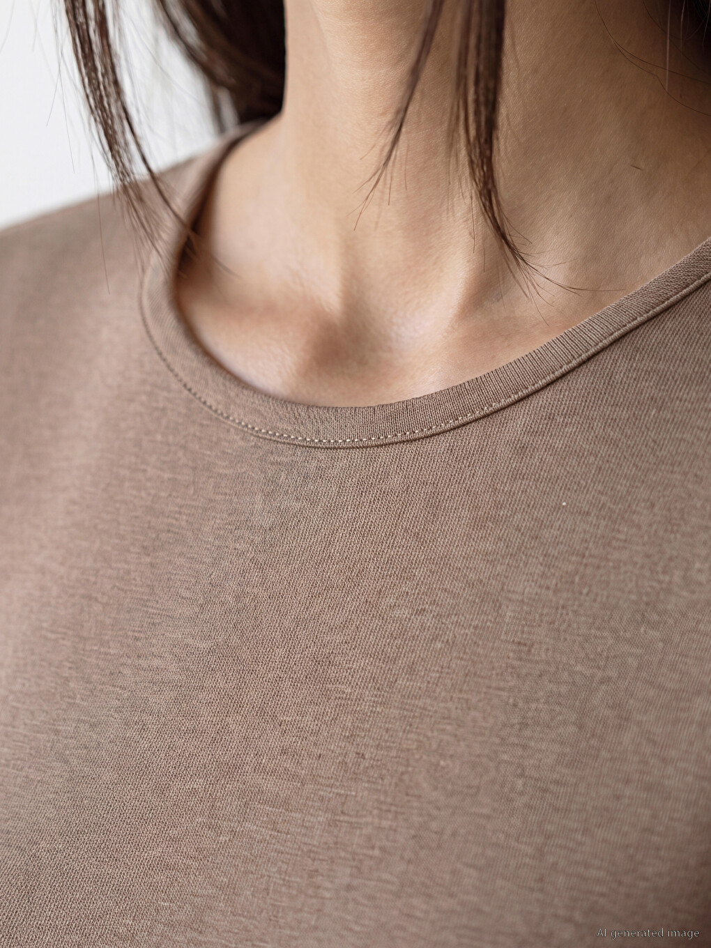 Crew Neck 100% Cotton Women's Body-2