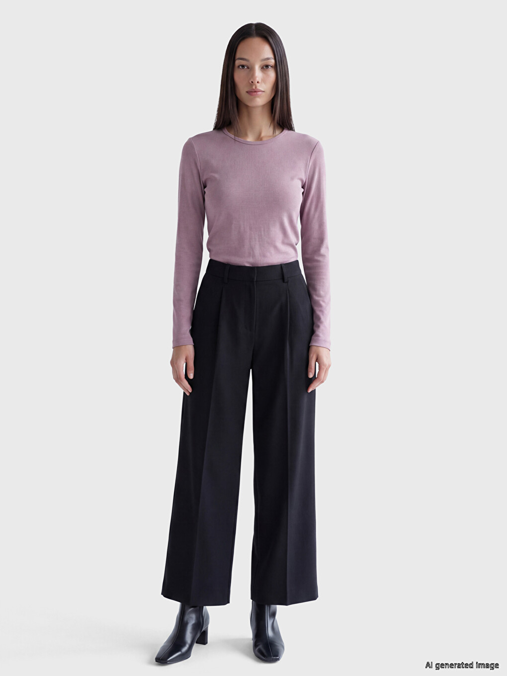 Crew Neck Women's Body-1