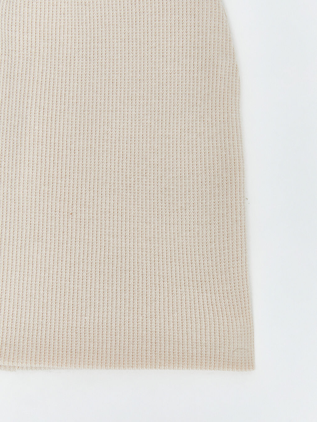 Bej Nakışlı Kız Bebek Bere 2'li-1