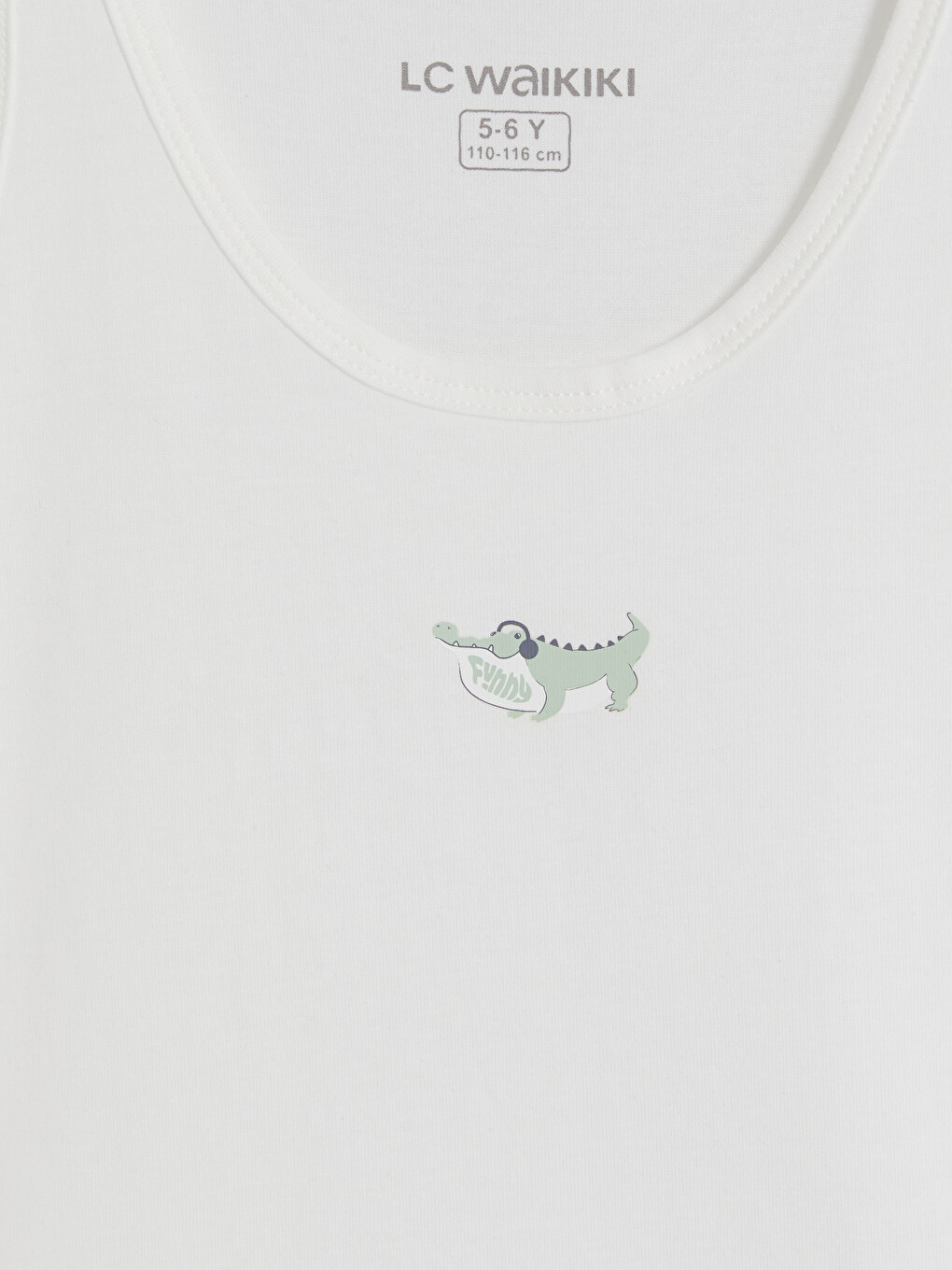 2 Pack U Neck Boys' Vest-5