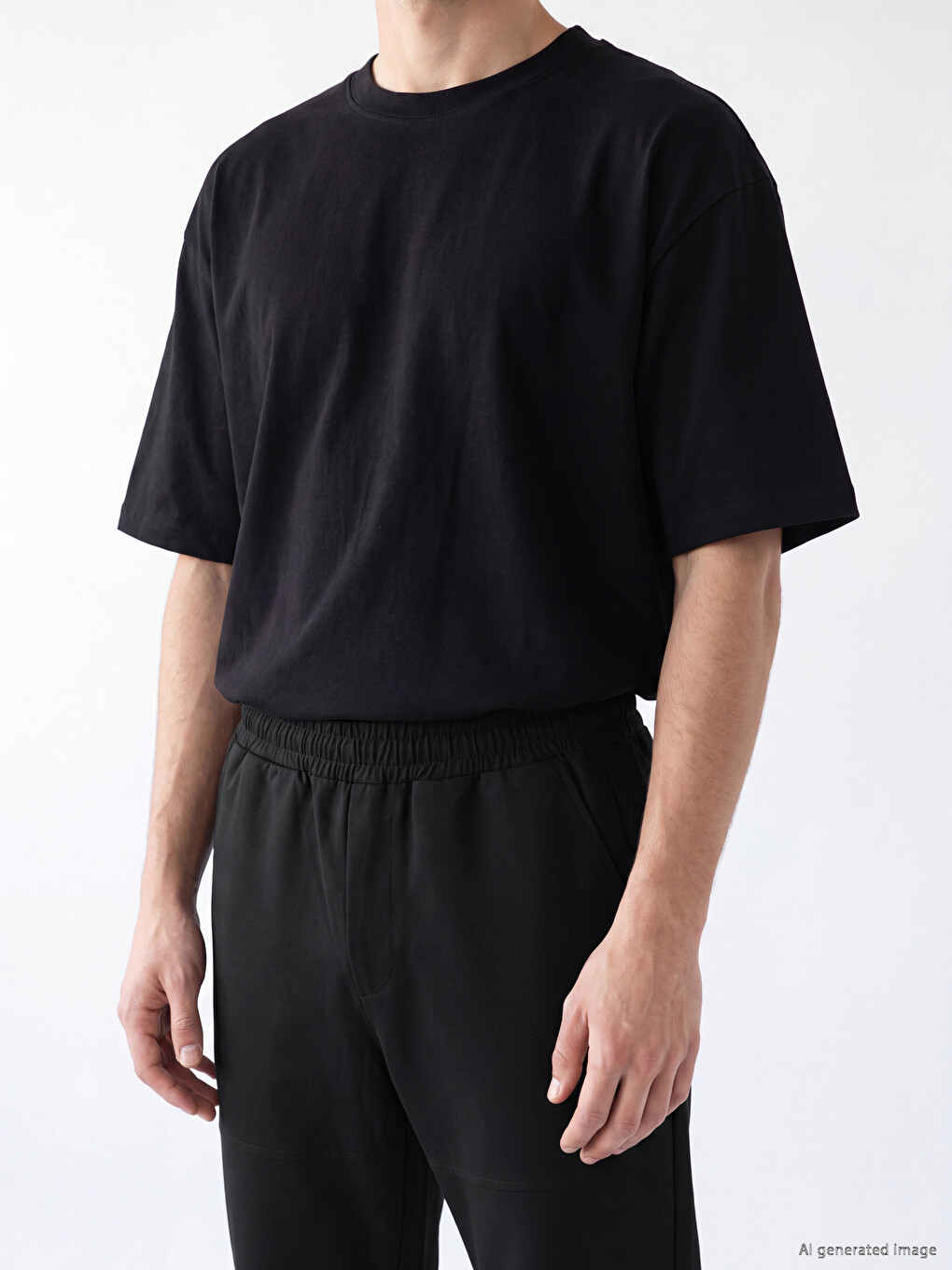 Standard Fit Men's Sweatpants-2