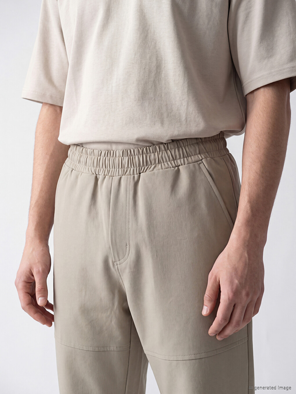 Relaxed Fit Men's Sweatpants-2
