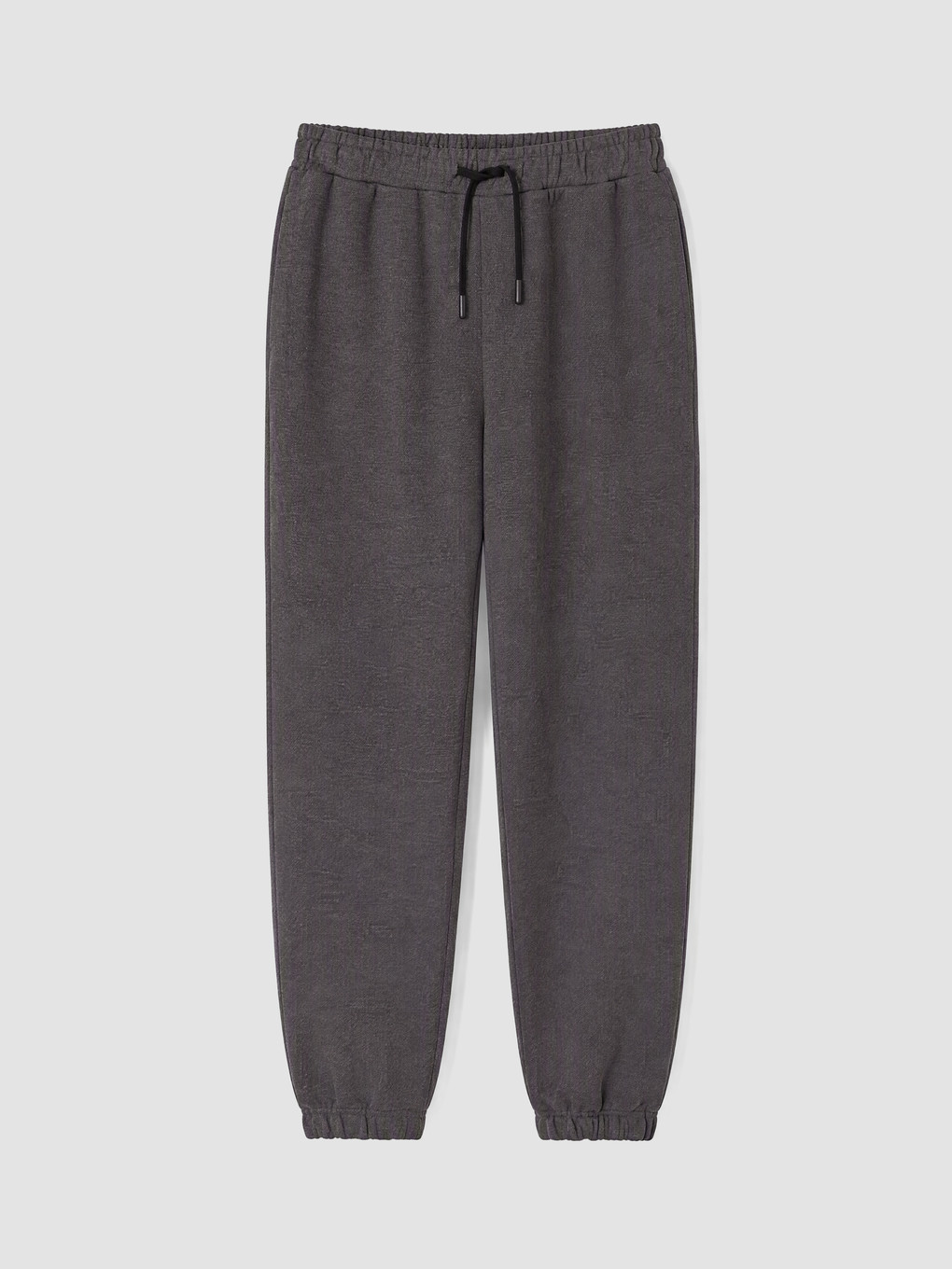 Man Grey Jogger Sweatpants-4