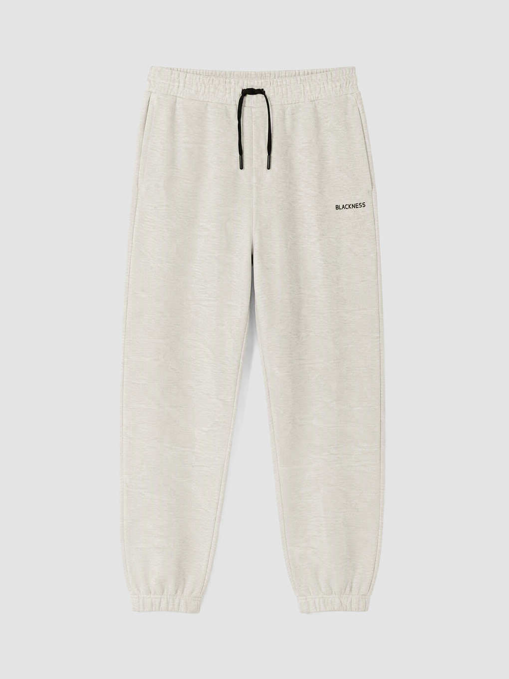 Man Grey Jogger Sweatpants-4