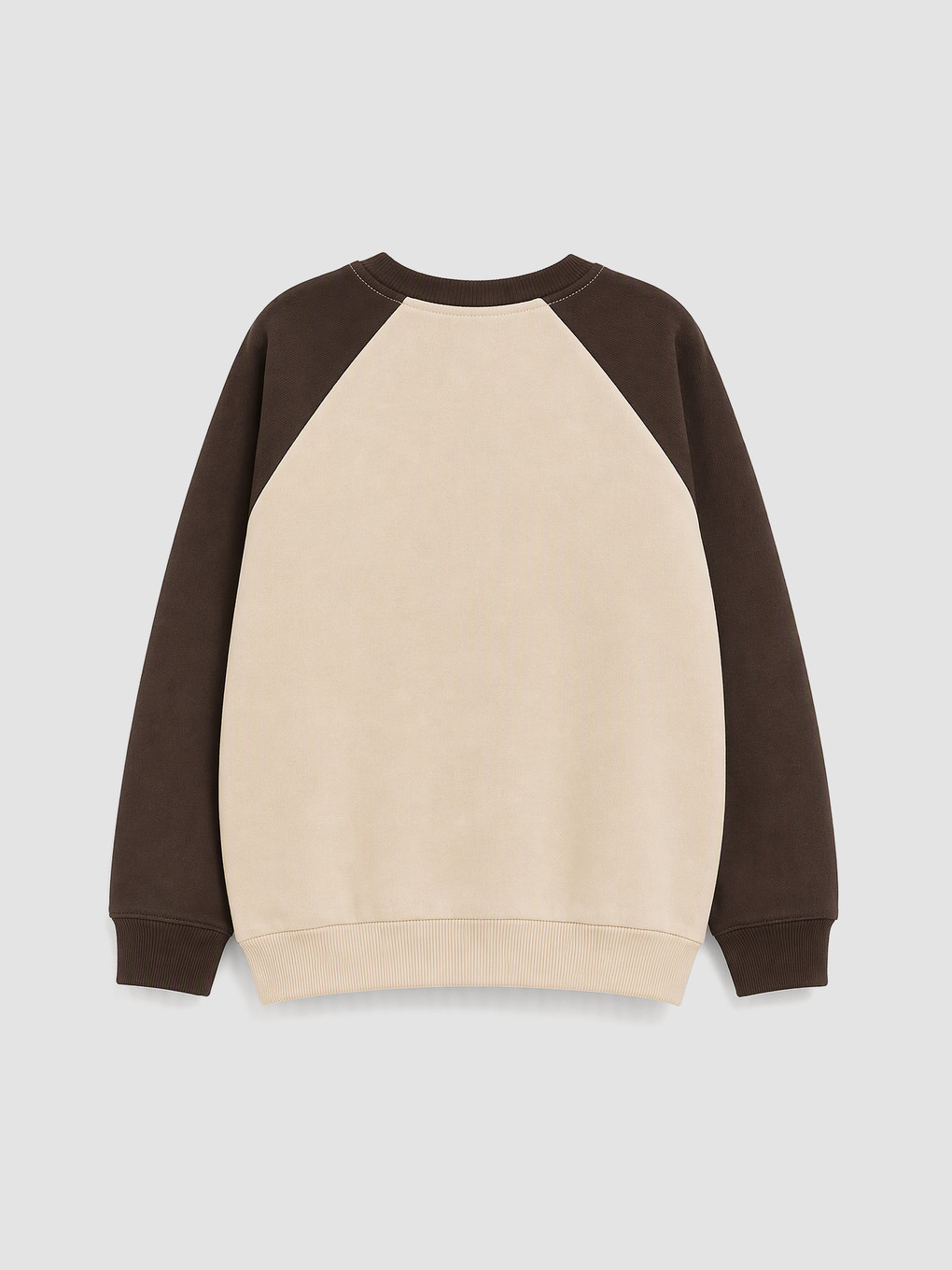 Gri 2'li Baskılı Erkek Çocuk Kalın Sweatshirt-4