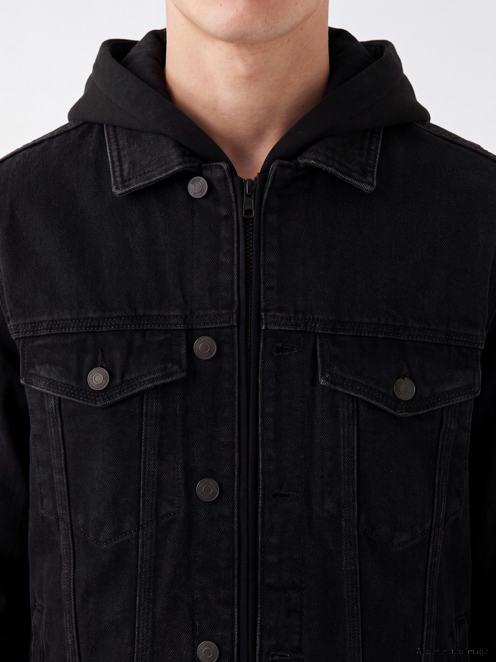 Siyah Regular Fit Erkek Jean Mont-2