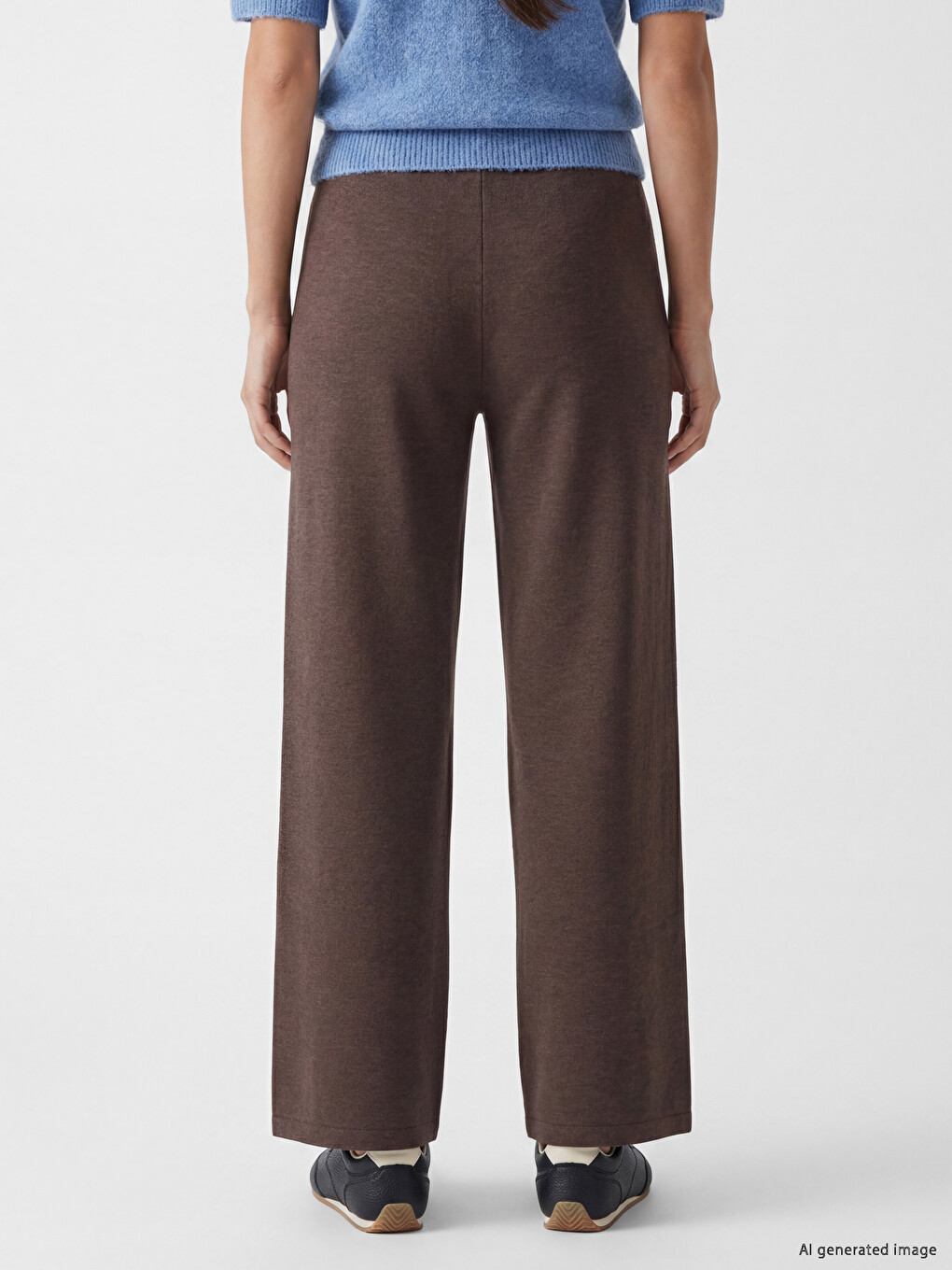 Woman Brown Trousers-3