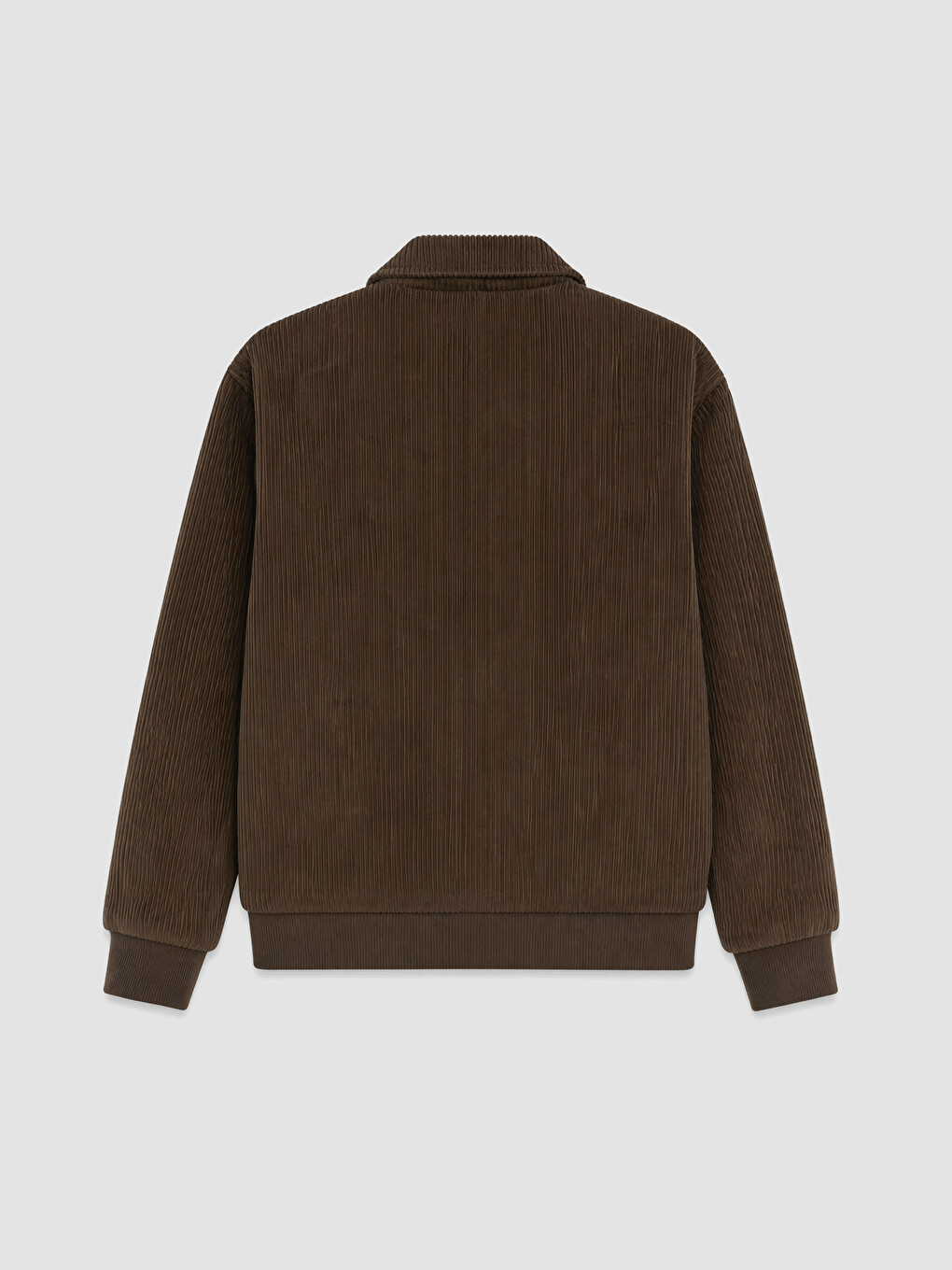 Shirt Collar Velvet Boys' Jacket-4