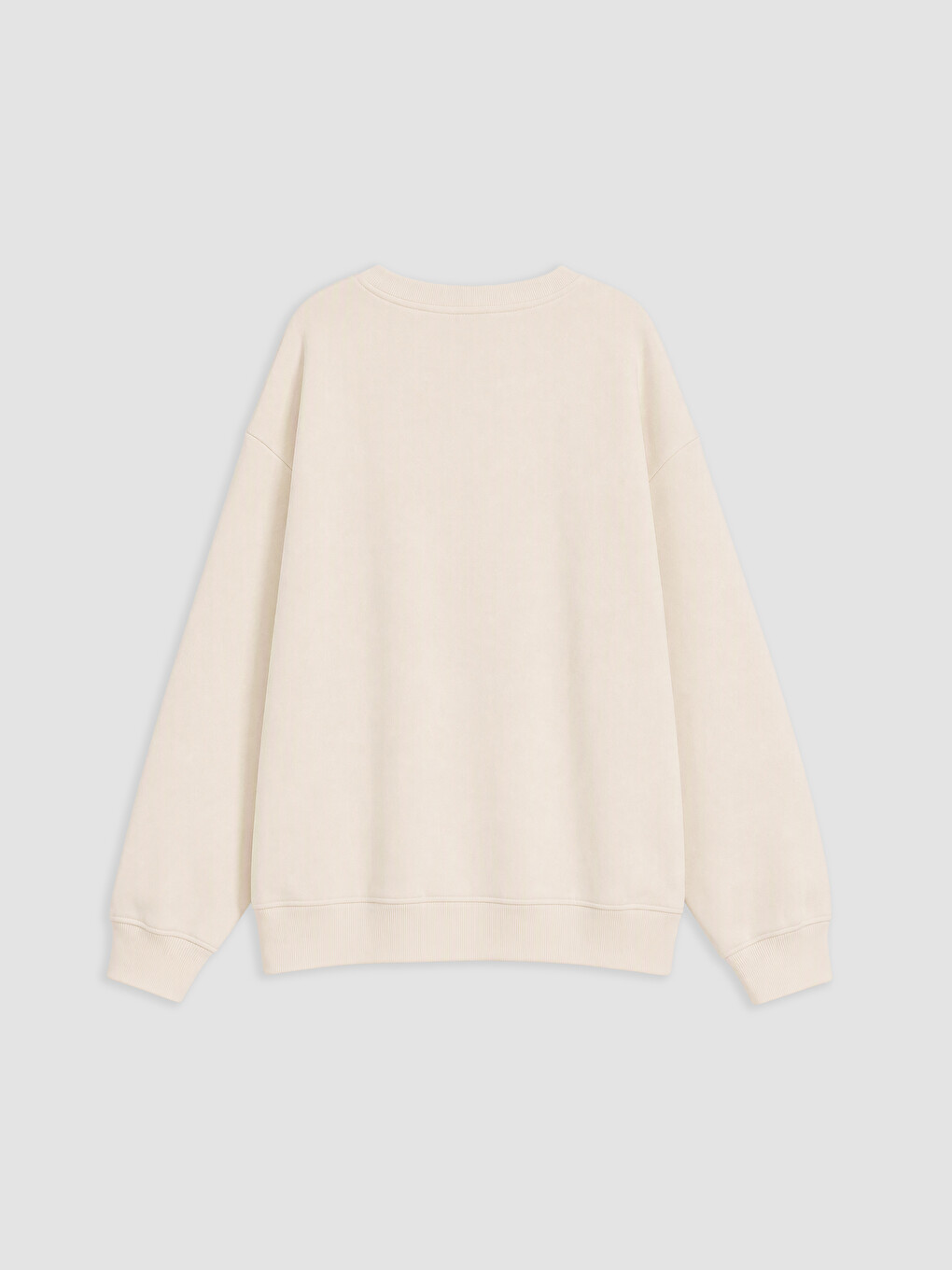 Ekru Hello Kitty Baskılı Kız Çocuk Kalın Sweatshirt-1