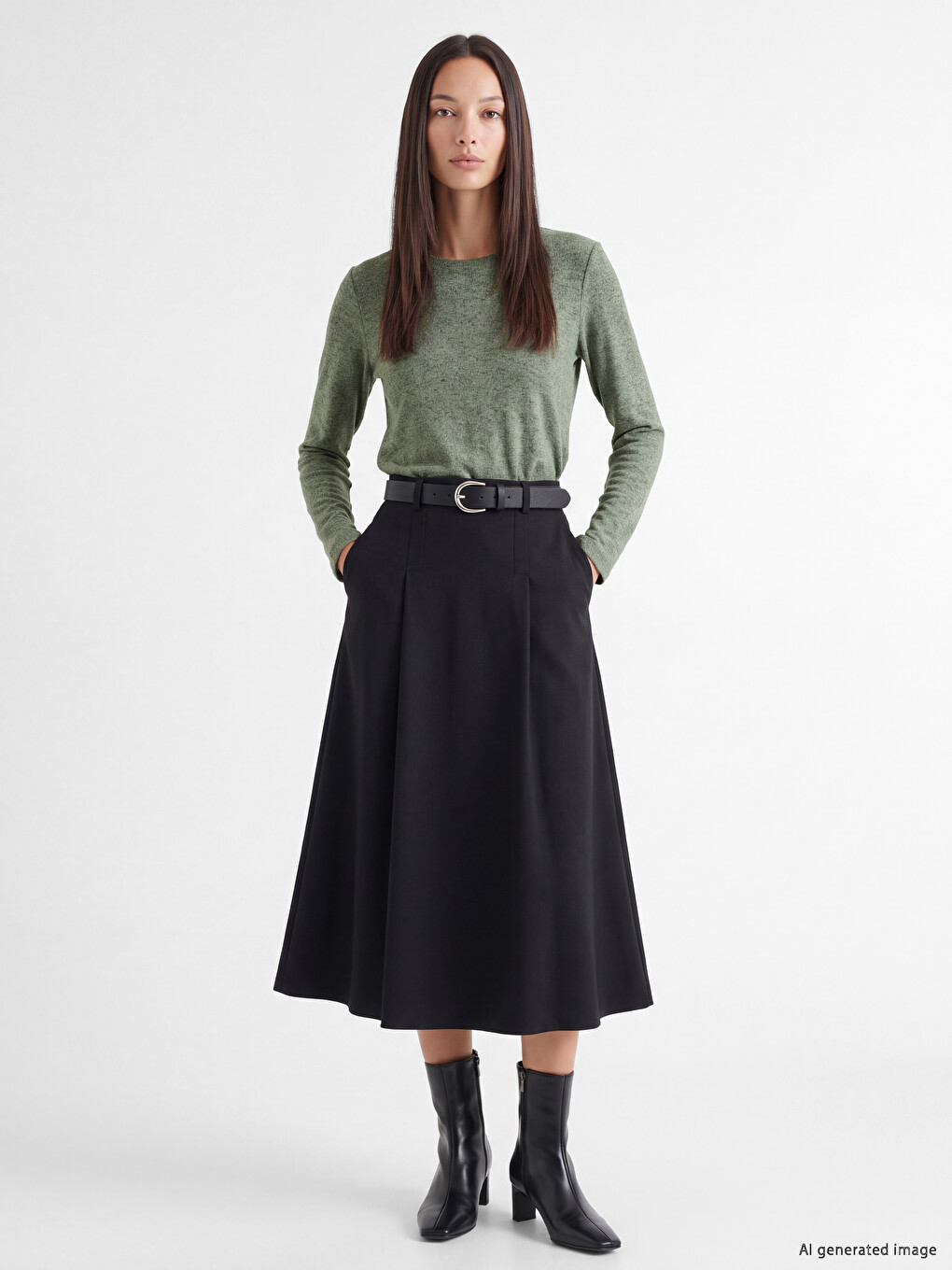 Crew Neck Women's Body-1