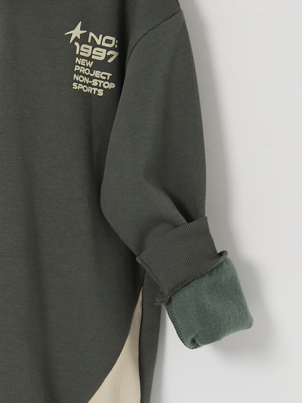 Hooded Boys' Thick Tracksuit Set-3