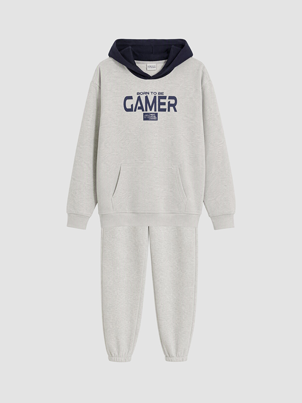 Boy Grey Tracksuit Set