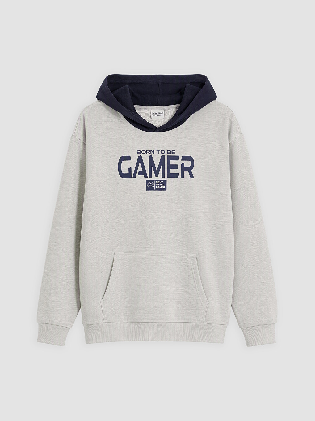 Boy Grey Tracksuit Set-1