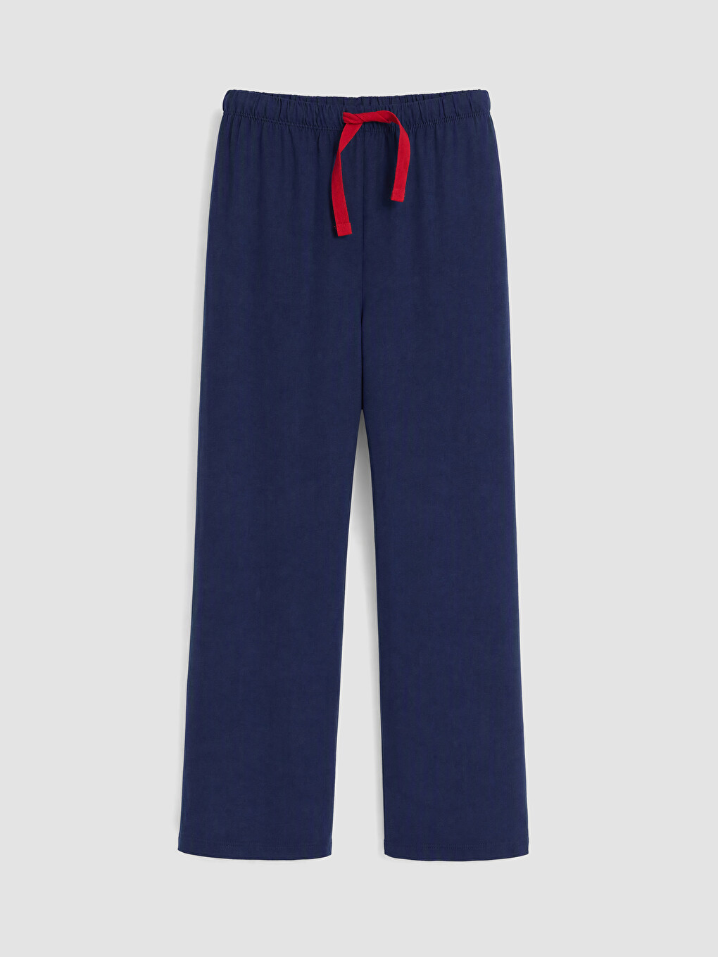 Lacivert Gömlek Yaka Kadın Pijama Takım-8