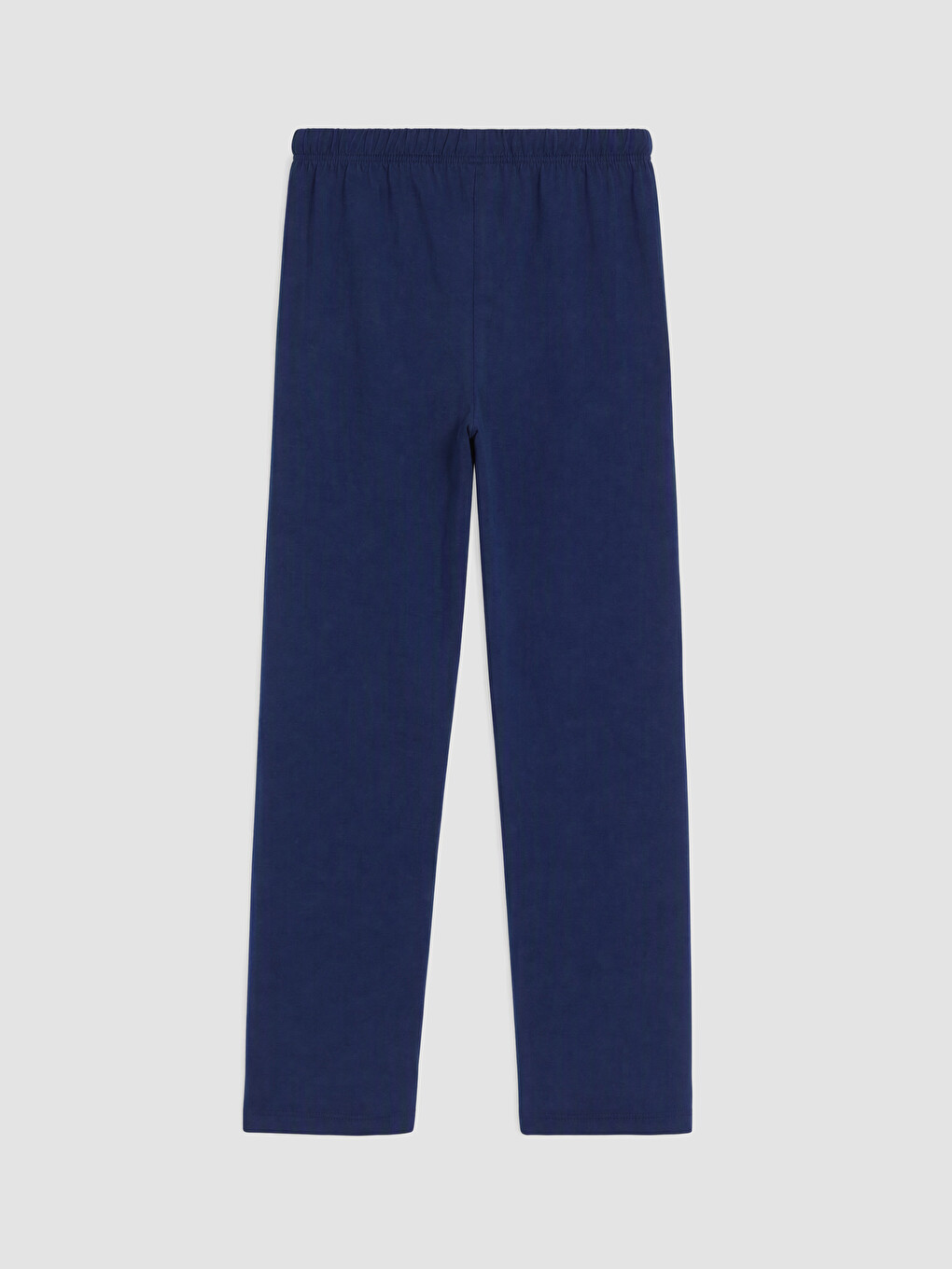 Lacivert Gömlek Yaka Kadın Pijama Takım-9