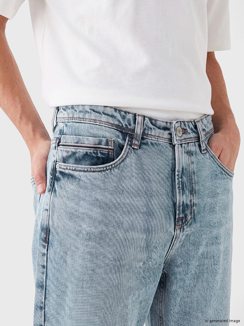 İndigo 750 Slim Fit Erkek Jean Pantolon-2