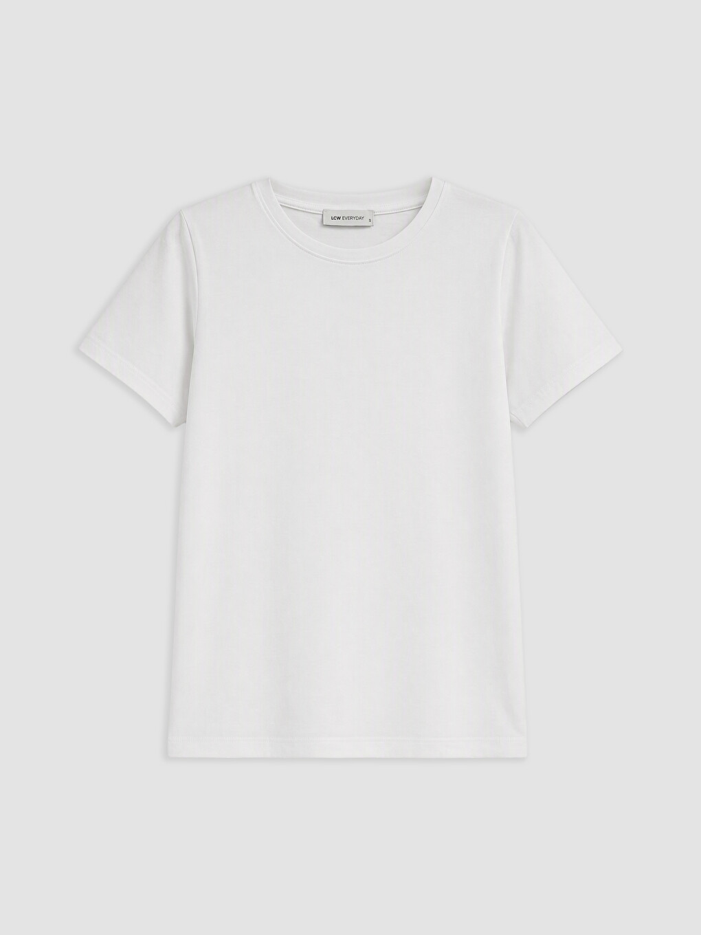Woman White T-shirt