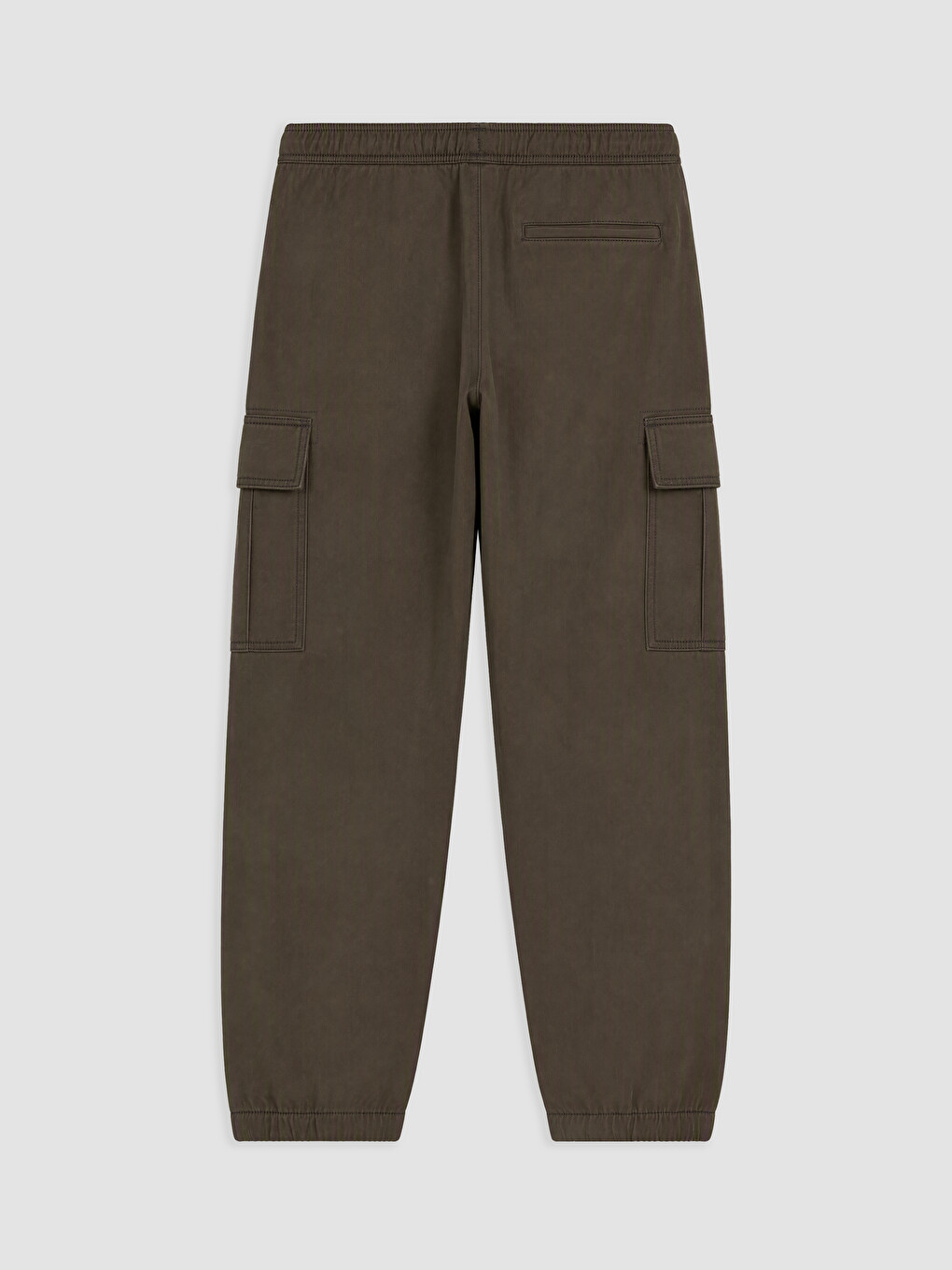 Man Khaki Trousers-5