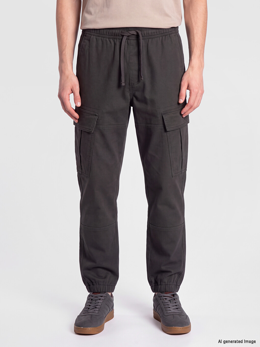 Man Anthracite Trousers-1