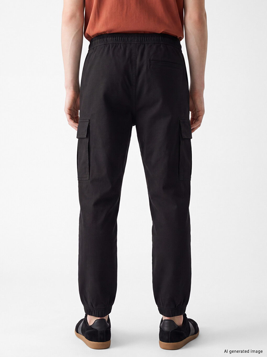Man Black Trousers-3