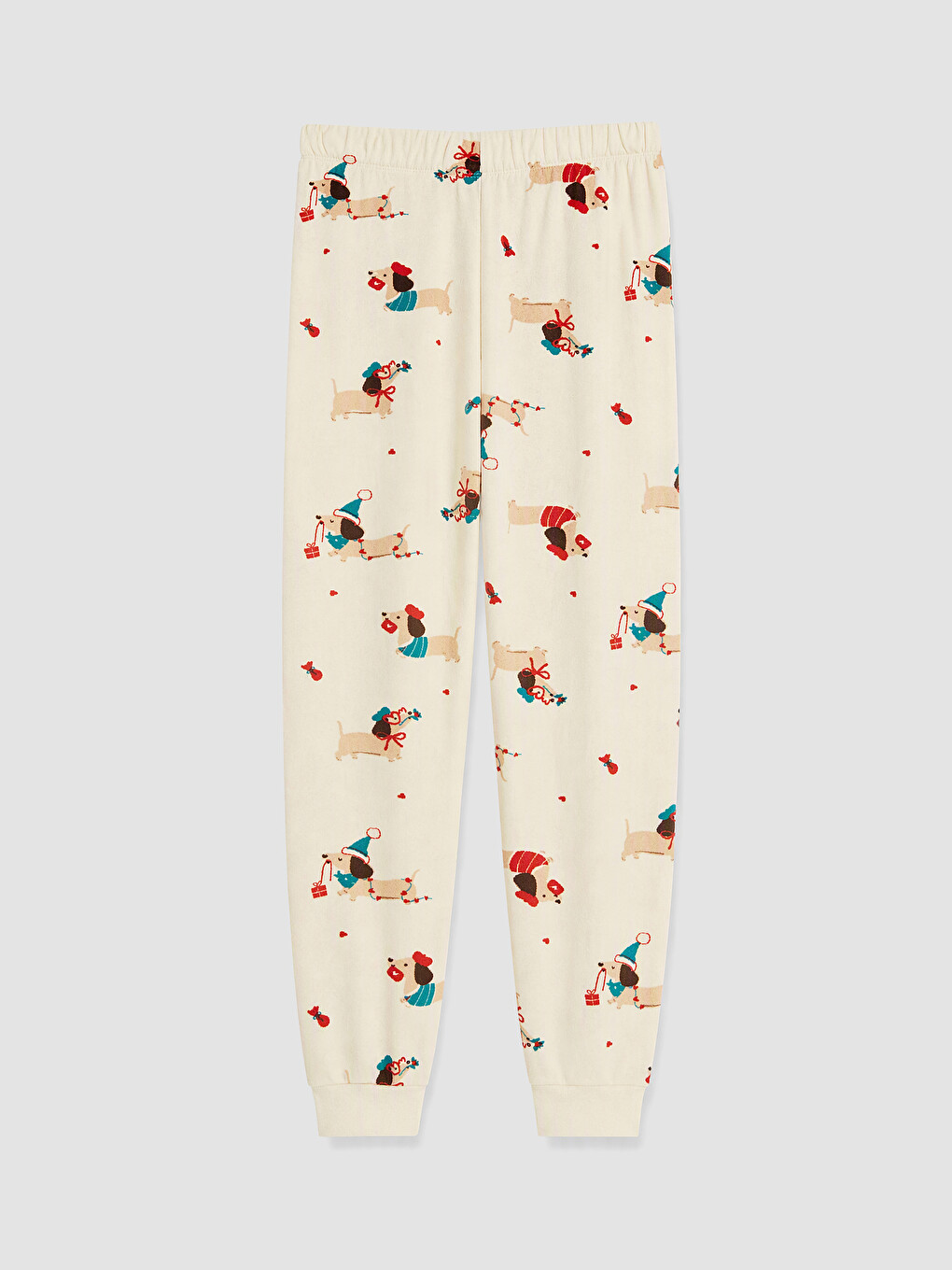 Girl Beige Pyjama Set-4